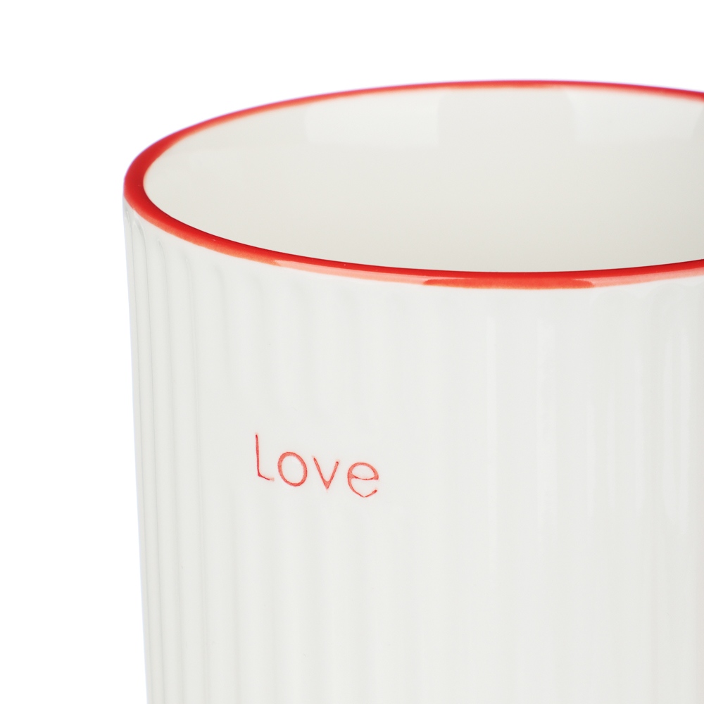 Кружка Уайт тм MILLIMI, 340мл, 3 цвета, фарфор - #4