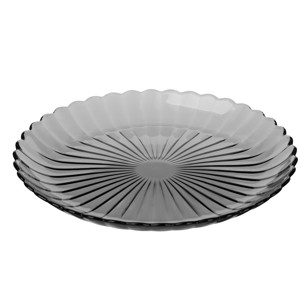 ОСЗ Магия графит Тарелка десертная 19,6см, стекло - #2