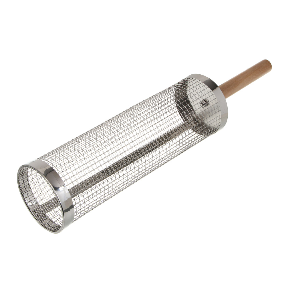 Решетка-гриль для овощей тм GRILLBOOM, цилиндр, с мелкой сеткой 250гр, 30х9,5см - #5