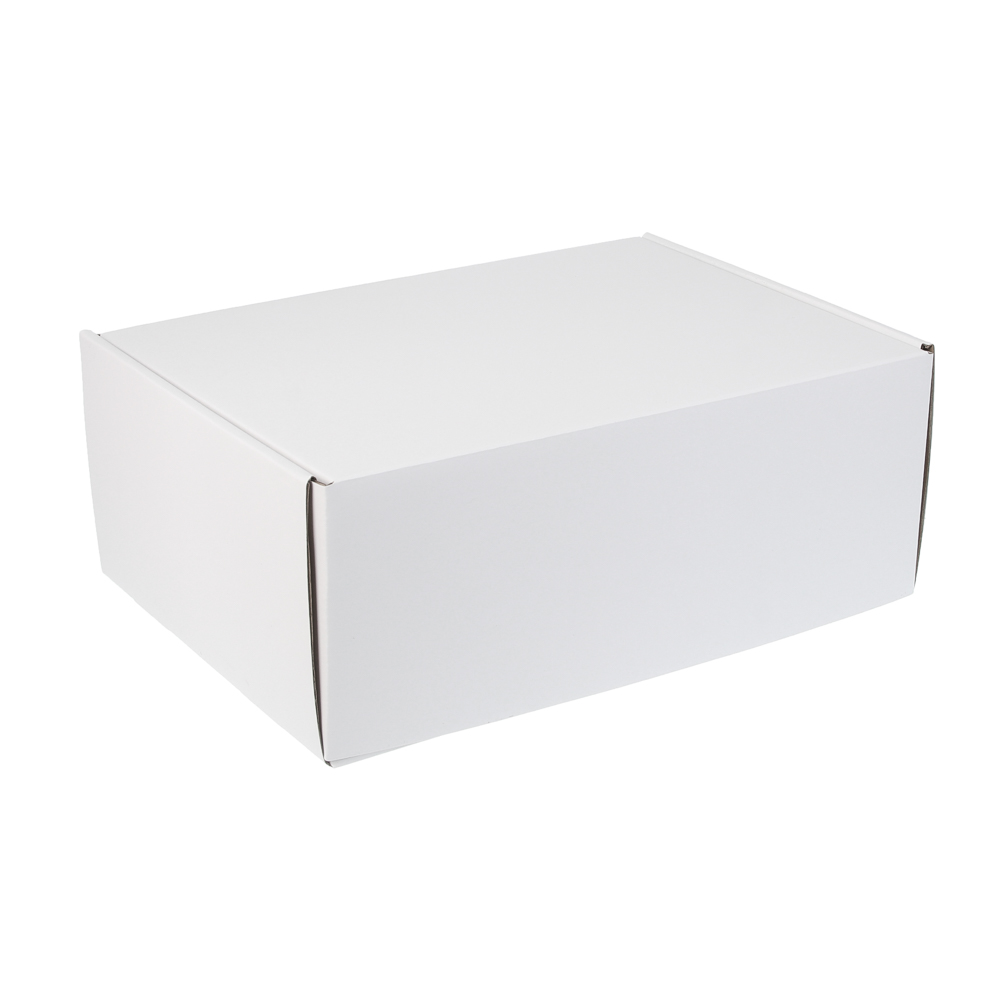 Коробка складная с лентой, 31x22x12 см, гофрокартон, 3 цвета - #2