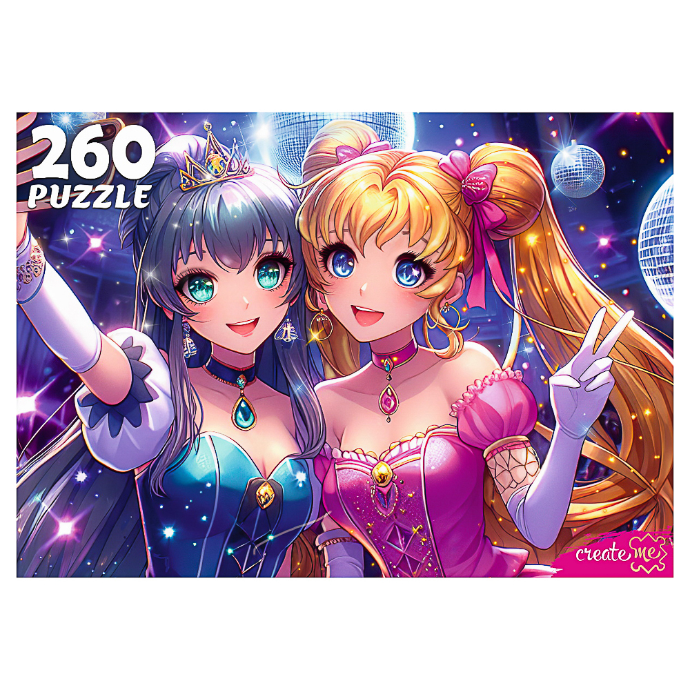 ПАЗЛЫ 260 элементов, 27,3х37,4x27,3см, 6 дизайнов - #4