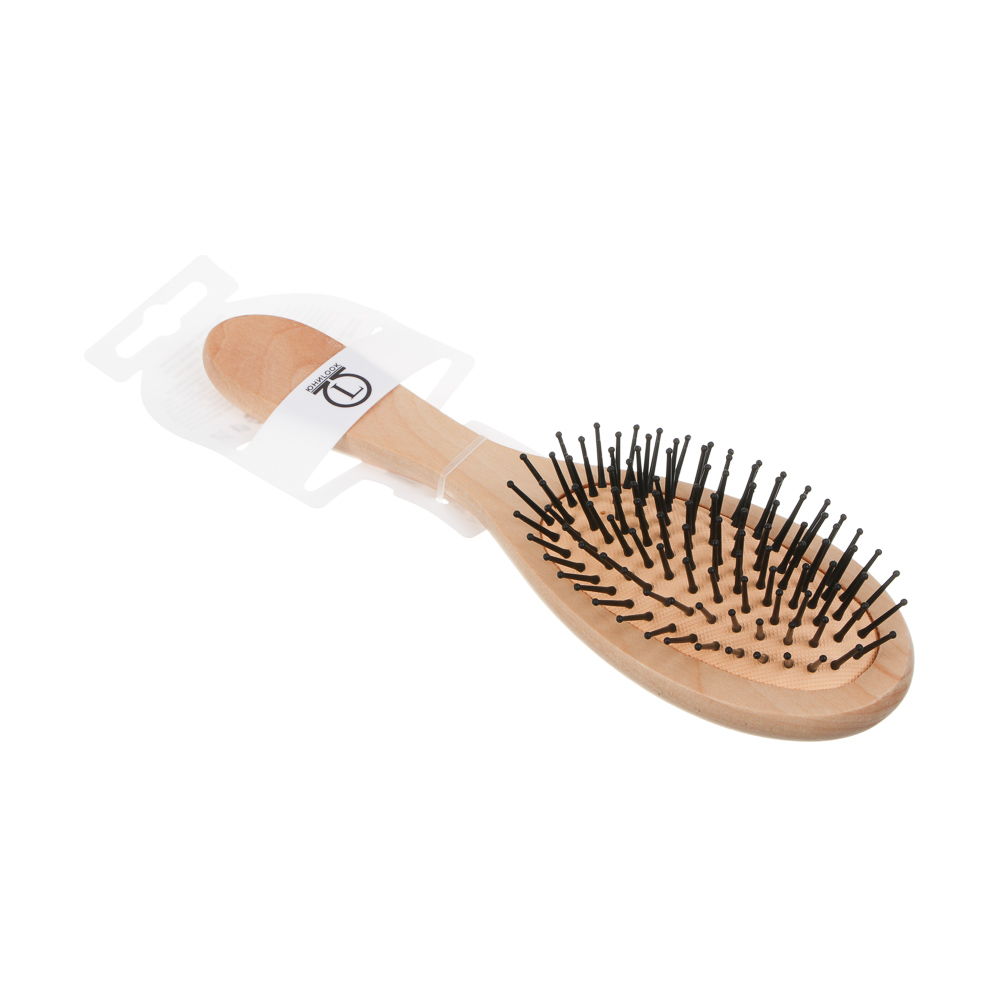 Расческа массажная тм ЮНИLOOK, 22 см, дерево, пластик - #5