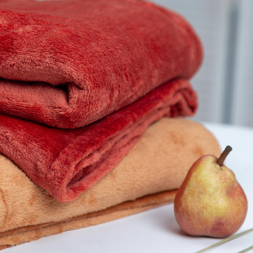 PROVANCE Плед, микрофибра, 130х150см, 180гр/м, "Уют", 2 цвета - #9