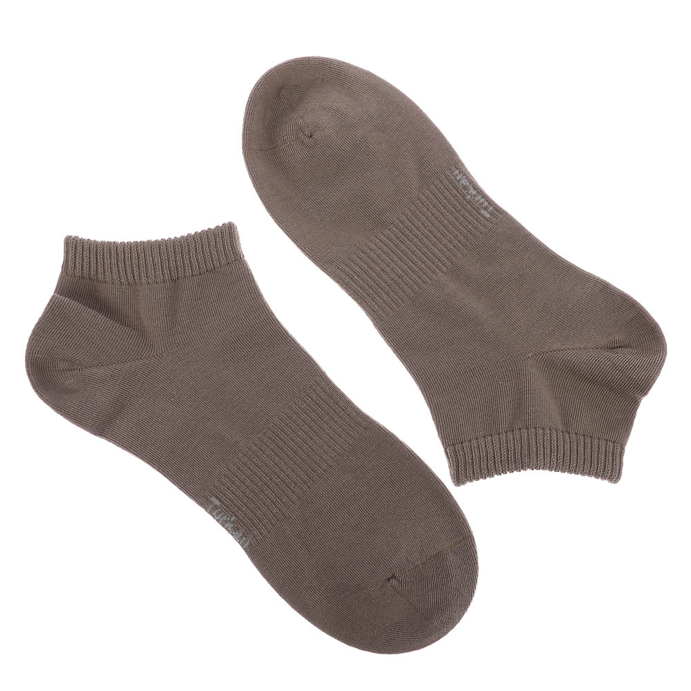 Носки мужские короткие бесшовные, тм Turkan, р. 41-46, 90%хлопок, 8% п/а, 2%лайкра,цвета в ас-те,720 - #3