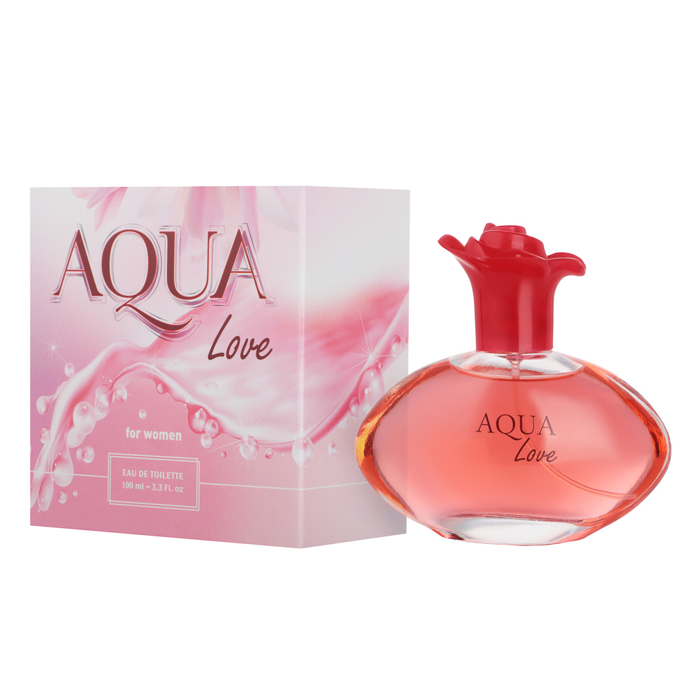 Туалетная вода женская тм Delta Parfum AQUA love, 100 мл - #1