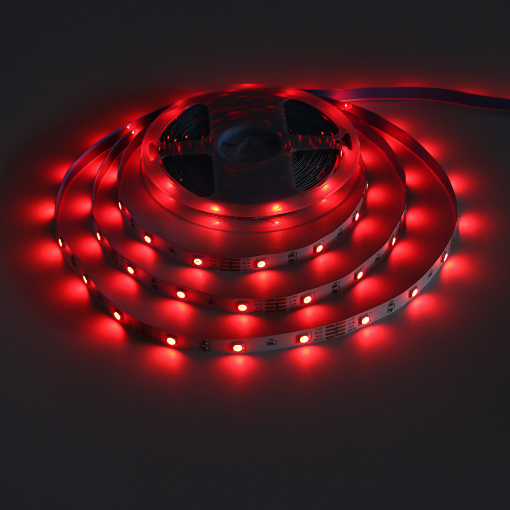 Лента светодиодная BY 12В, 10м, RGB (отдельные диоды), с пультом управления и блоком питания - #10