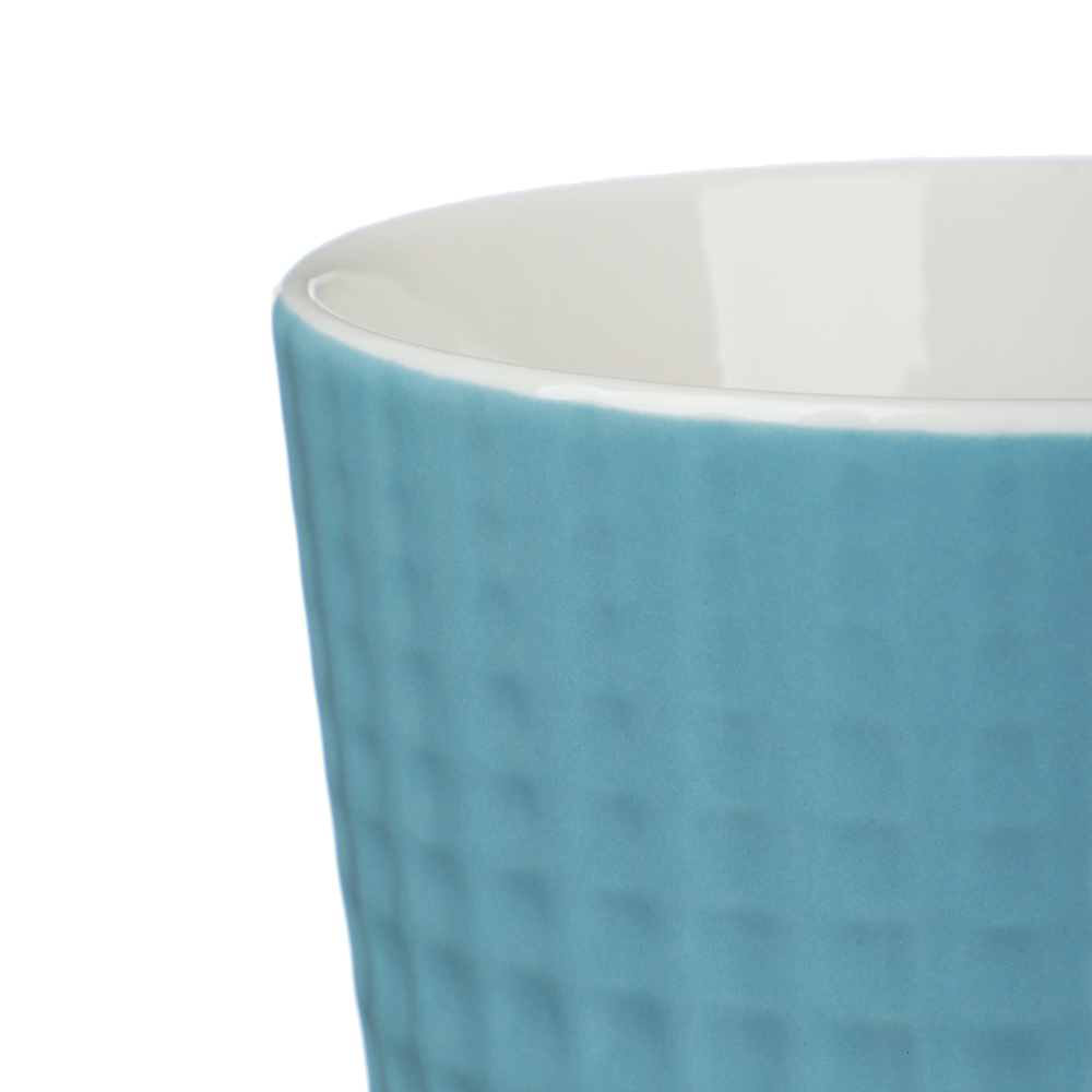 Кружка Клетка тм MILLIMI, 335мл, 2 дизайна, фарфор - #4