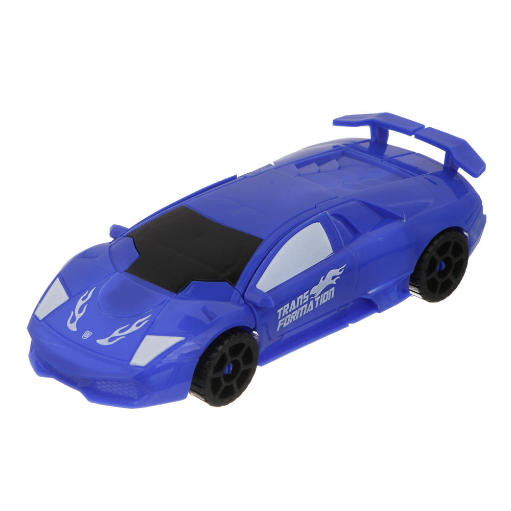 ИГРОЛЕНД Робот трансформирующийся "Спорткар", PP, 12х5,5х17 см, 6 дизайнов - #9