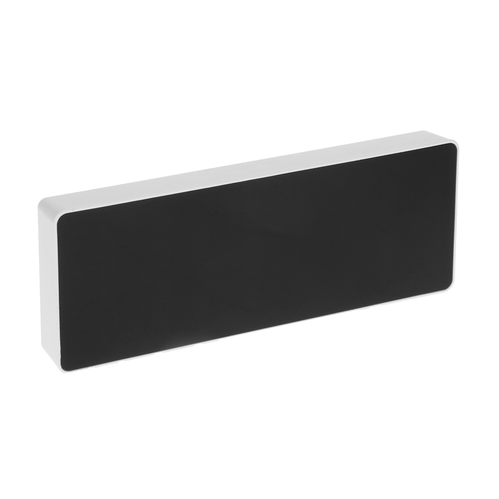 LADECOR CHRONO Будильник электронный, 16x6x2 см, АВС пластик, 3xAАA, оправа цвет белый - #3