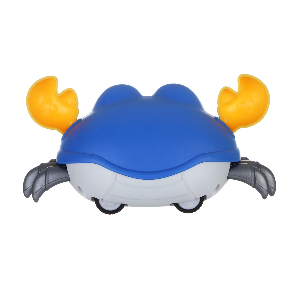 ИГРОЛЕНД Игрушка для малышей "Крабик-весельчак", ABS, 12,6х6,6х6,4см - #6