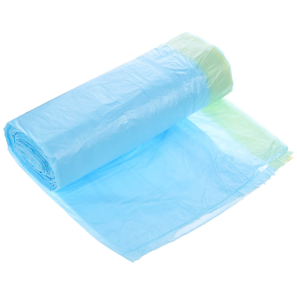 VETTA Мешки для мусора БИО 60л,10 шт с завязками,стандарт,3аромата(цитрус,морской бриз,цветы), рулон - #4