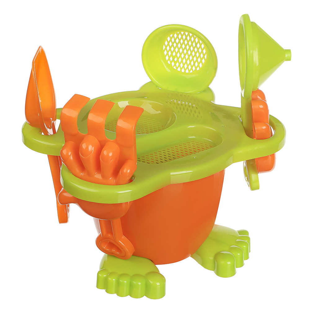 Набор для игры в песке "Дружок", ИГРОЛЕНД, 9 предметов, для детей 3+ - #6