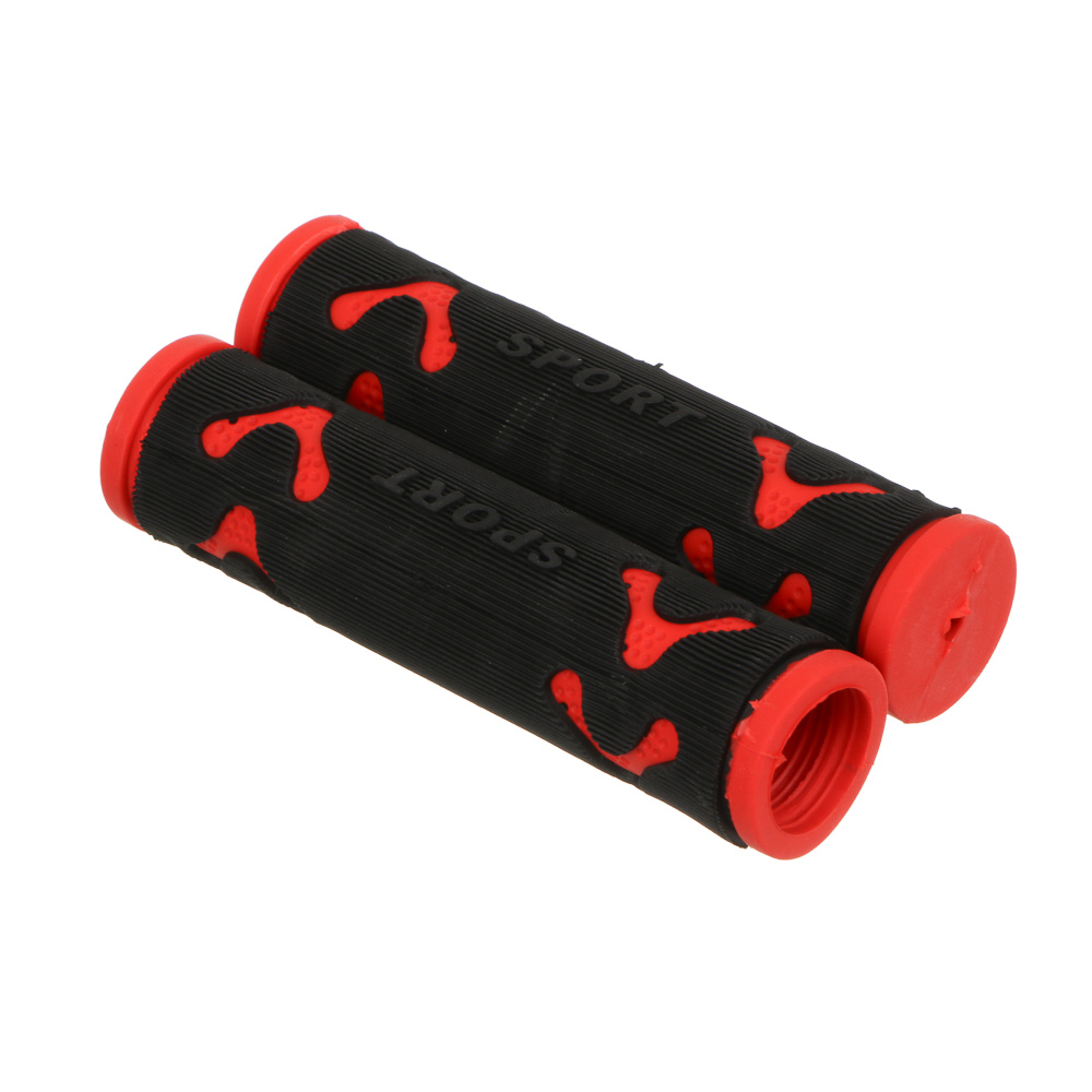 Грипсы велосипедные, тм BY SPORT, 2шт., 12.5см, комбинированная резина, 3 цвета - #2