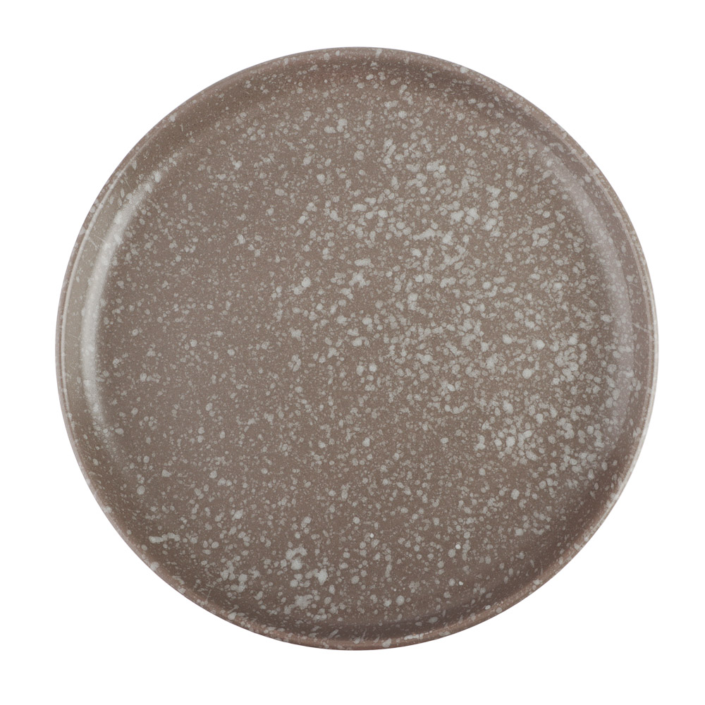 MILLIMI Тарелка десертная 20х2см, керамика, серый - #1