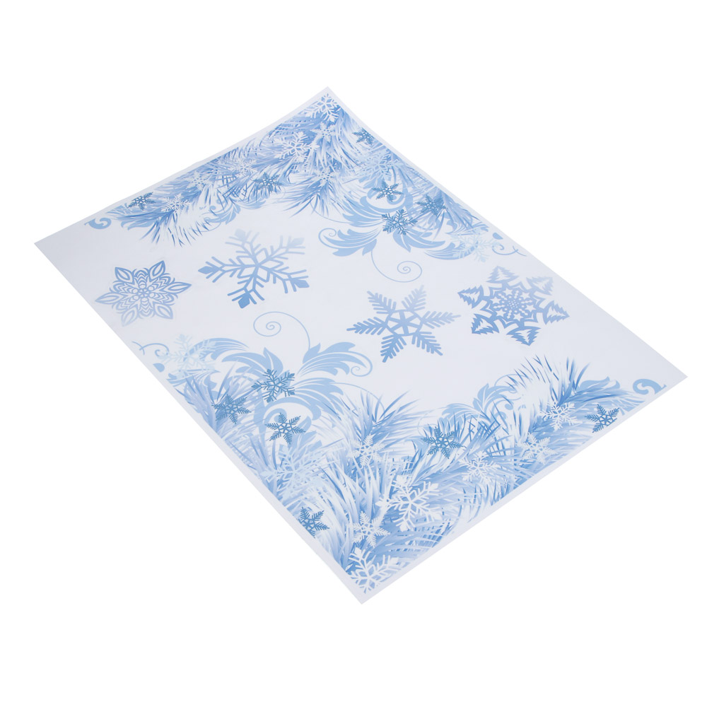 СНОУ БУМ Наклейка декоративная "Снежинки", 47x33 см, ПВХ - #2