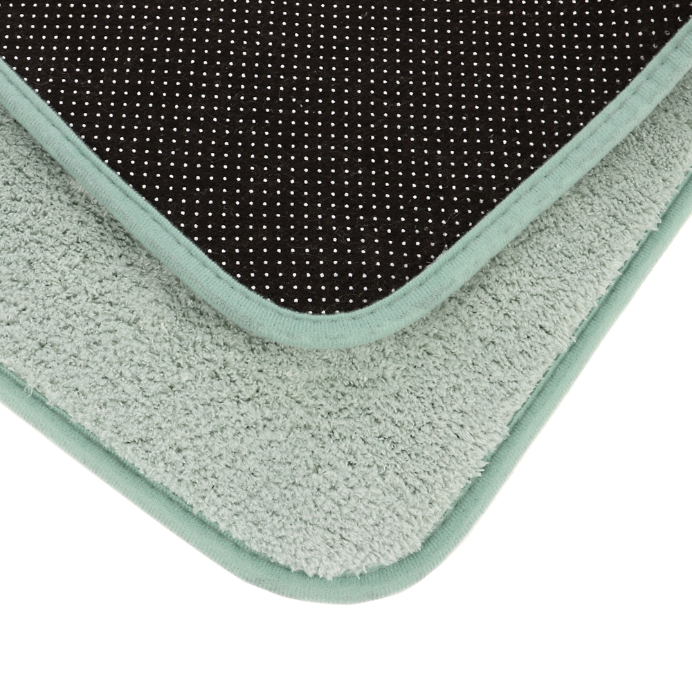 Коврик для ванной 50х80см PING, CACTUS6, мятный, полиэстер, SWM-4014-MNT-B - #4