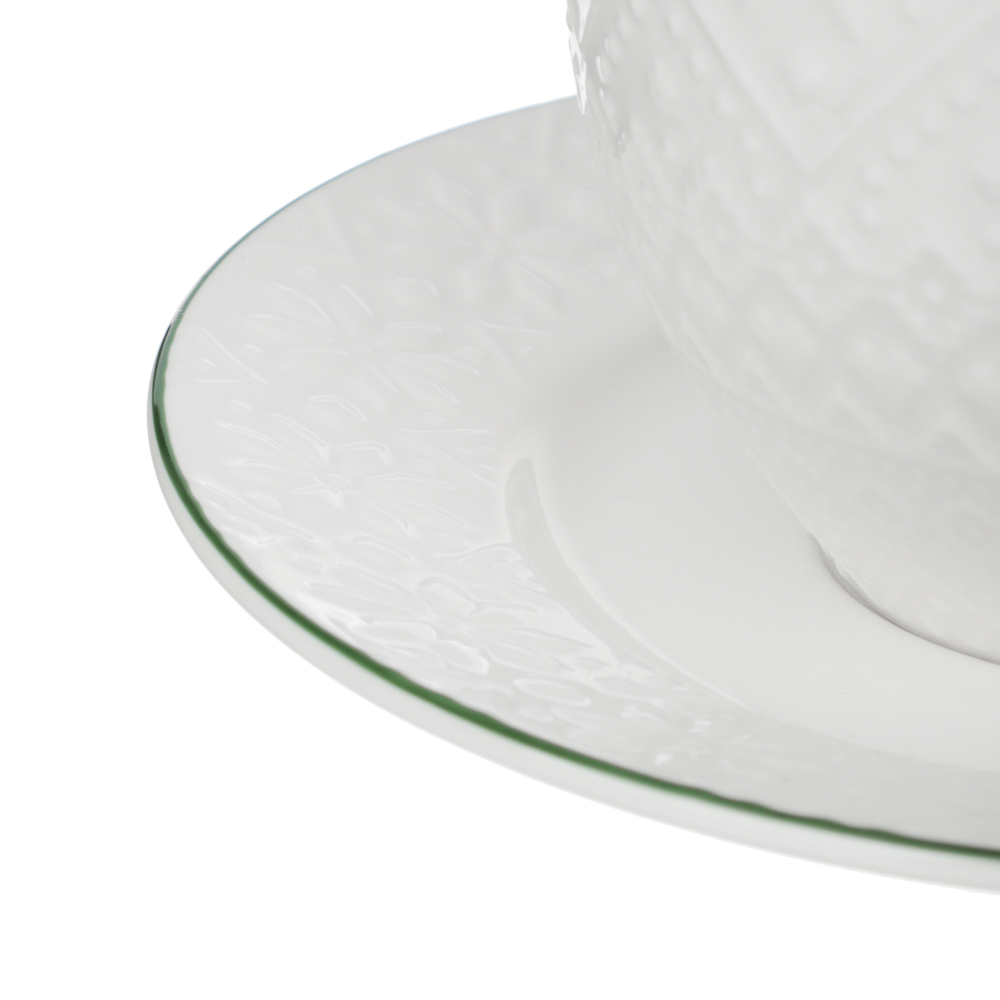 MILLIMI Чайная пара, 240мл, зеленая отводка, 2 предмета - #5