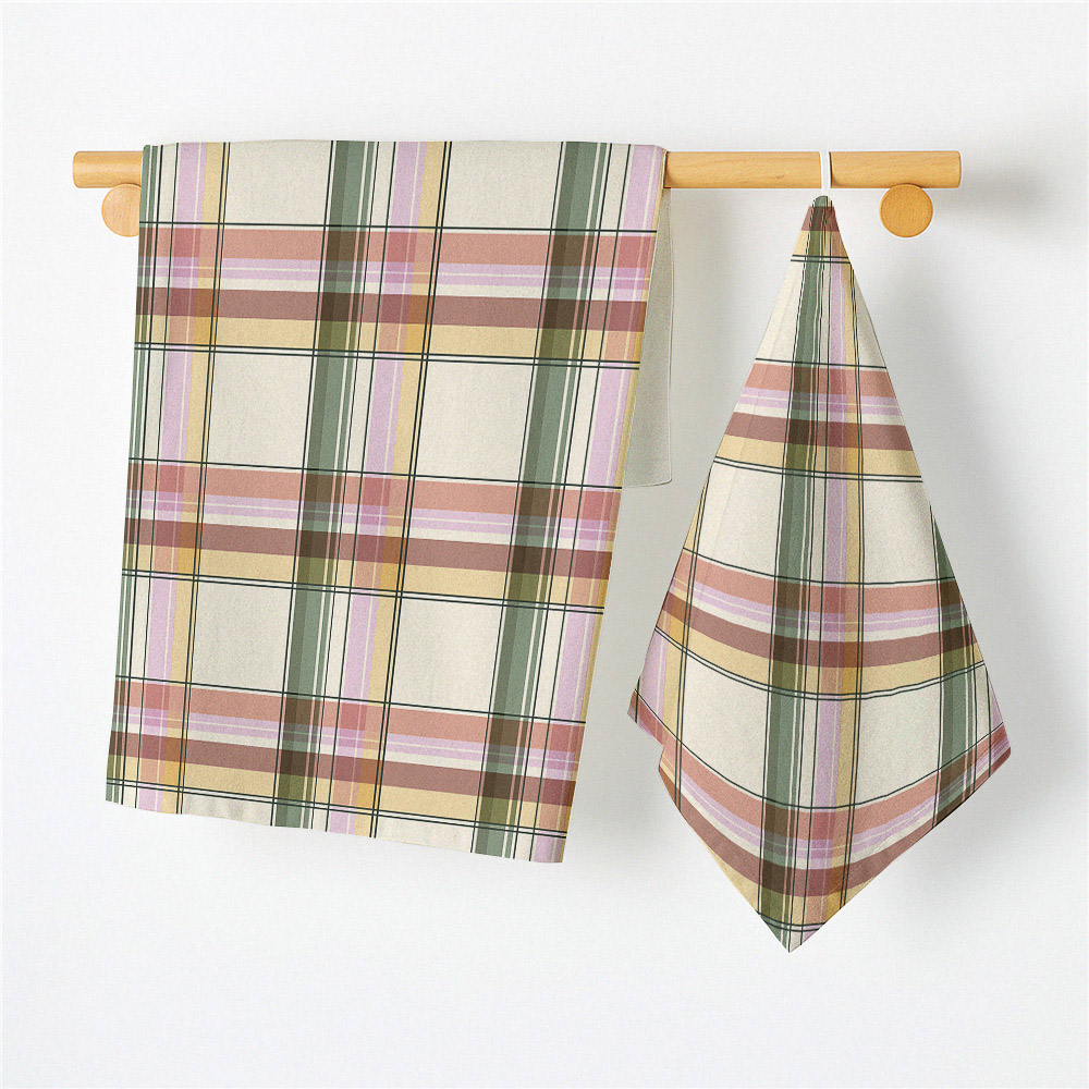 PROVANCE Ботаника Полотенце кухонное 40х60см, 100% хлопок, 2 дизайна, мятый хлопок - #2