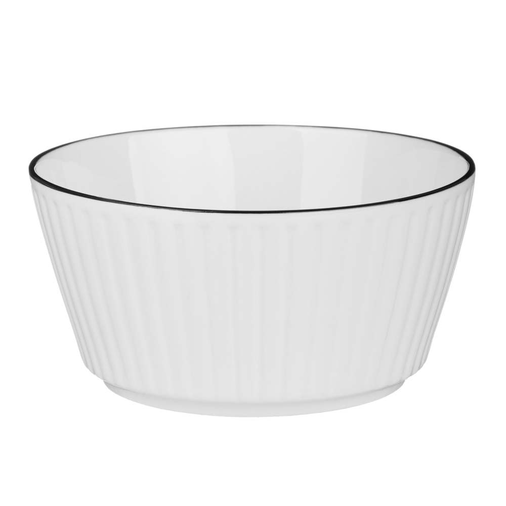 MILLIMI Соло Салатник, 750мл, 15х7см, фарфор - #1