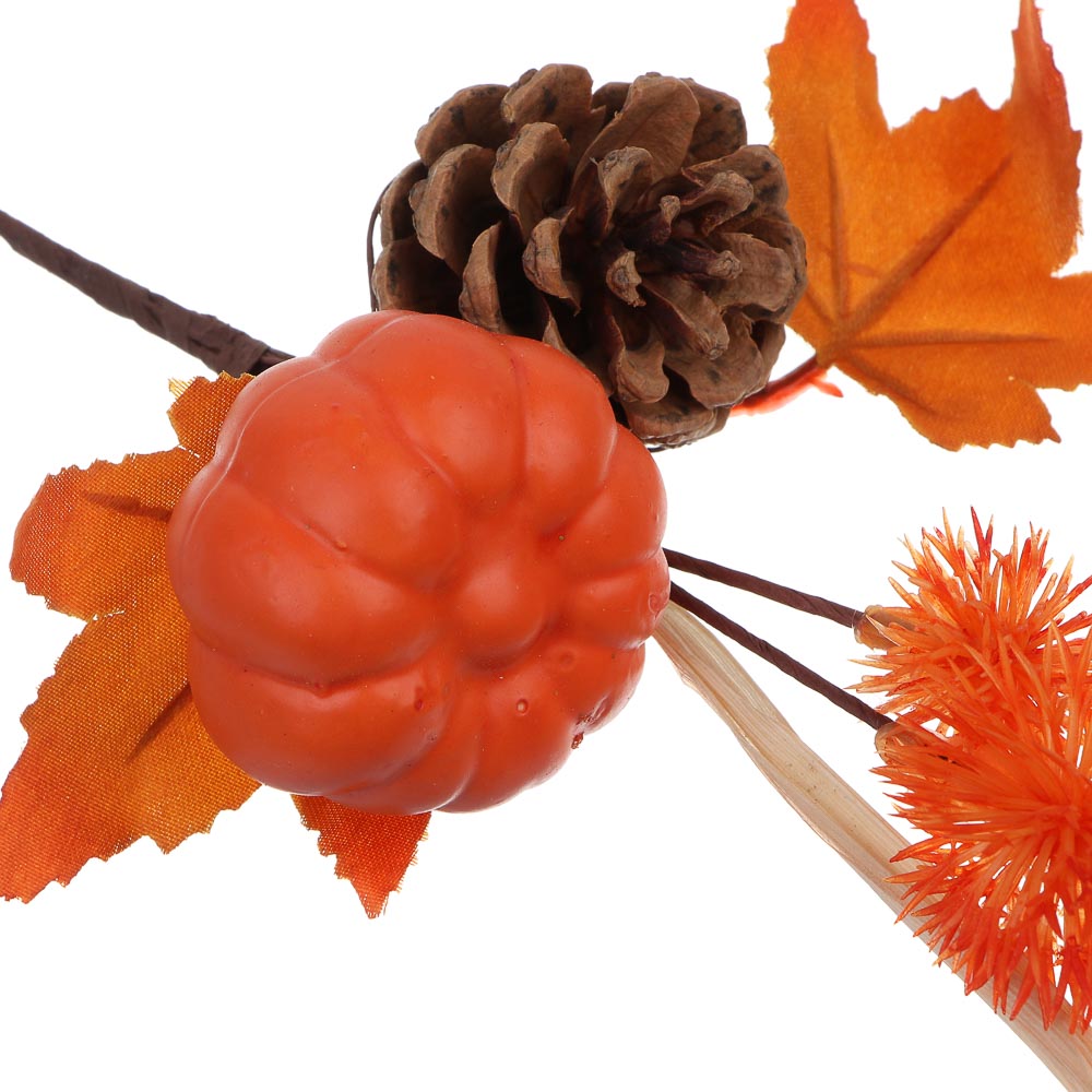 LADECOR Букет декоративный осенний, 20 см, пластик, пенопласт - #3