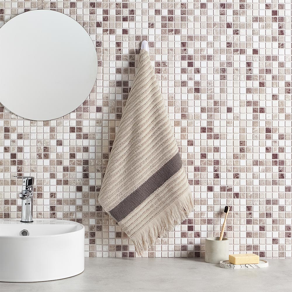 PROVANCE Хейзел Полотенце махровое, 100% хлопок, 50х90см, 500гр/м, бежевый - #8