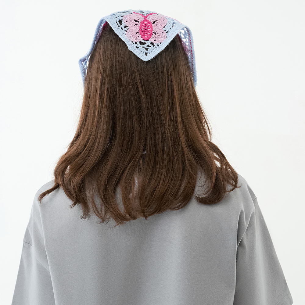 GALANTE Косынка вязаная женская, р-р 50x35см, 100% полиэстер, 6 дизайнов - #11