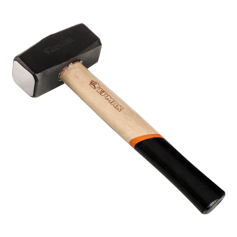 Кувалда кованая ЕРМАК с деревянной ручкой, 1,5 кг - #2