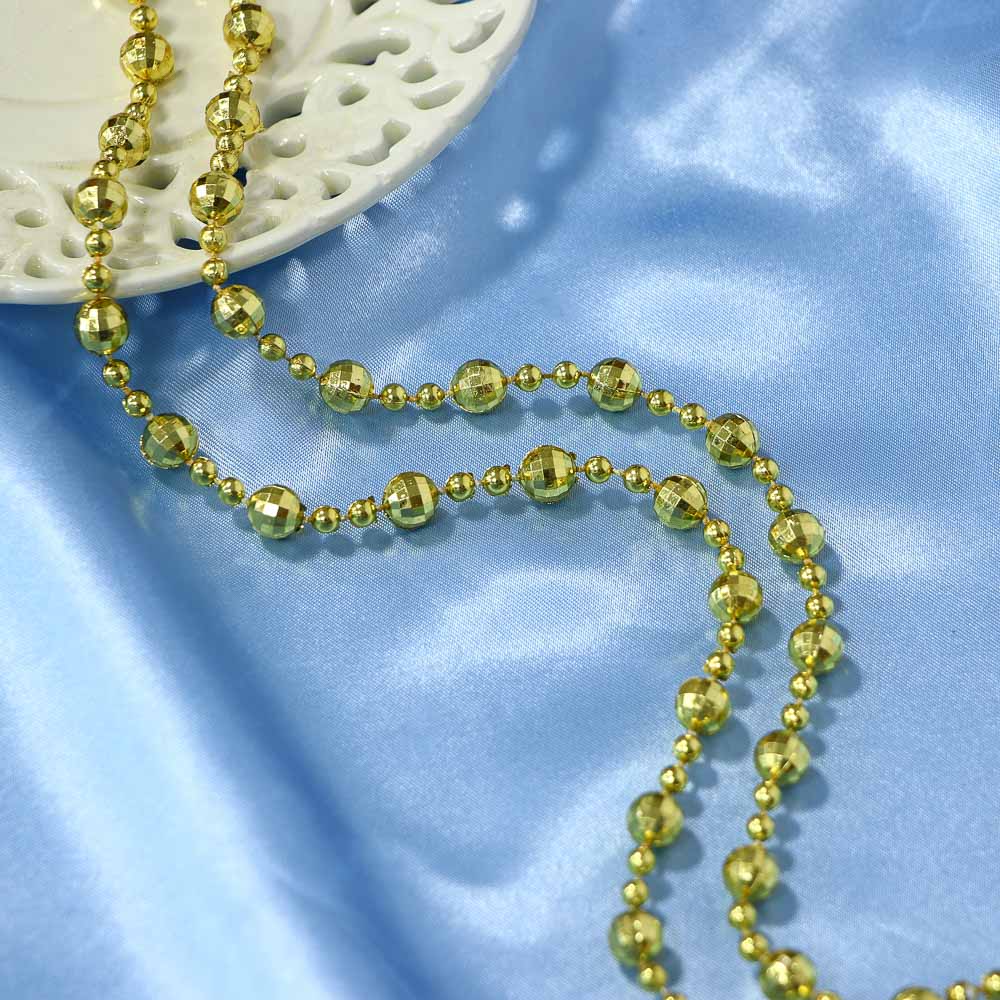 СНОУ БУМ Бусы декоративные 0,8x270 см, 3 цвета, 26-472 - #6