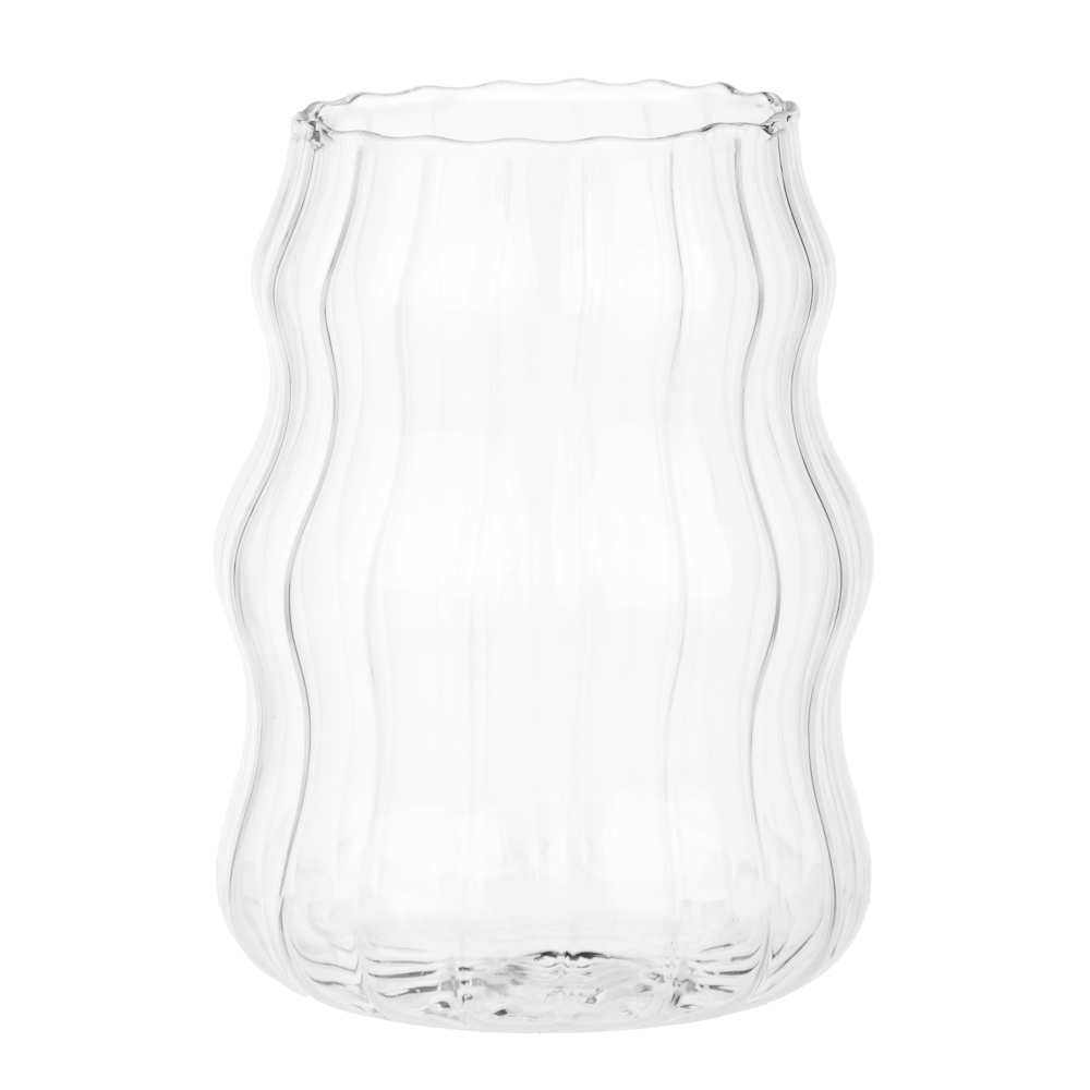 MILLIMI Набор бокалов 500 мл, 2 шт, стекло, волнистый - #2