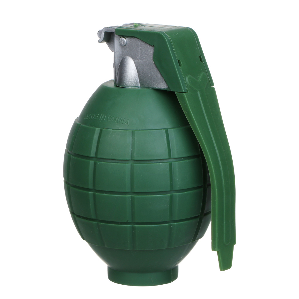 ИГРОЛЕНД Граната игрушечная, свет, звук, 2xAG13, ABS, 10х7х7см, 2 дизайна - #8