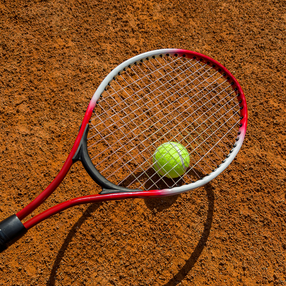 Набор для большого тенниса: 2 ракетки, мяч, в чехле, металл, пластик, SILAPRO - #11