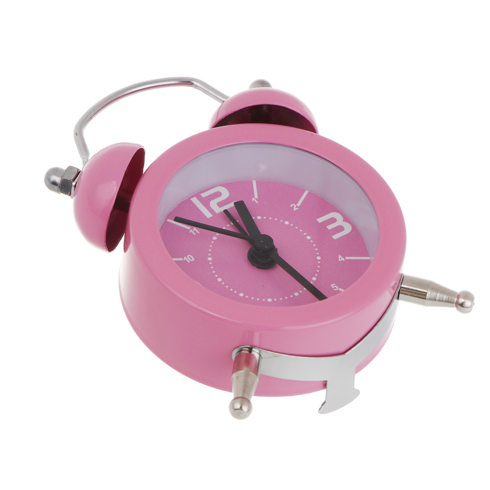 Будильник тм LADECOR CHRONO 5x2,5x7,5 см, пластик, металл, стекло, 1xLR44, 5 видов - #6