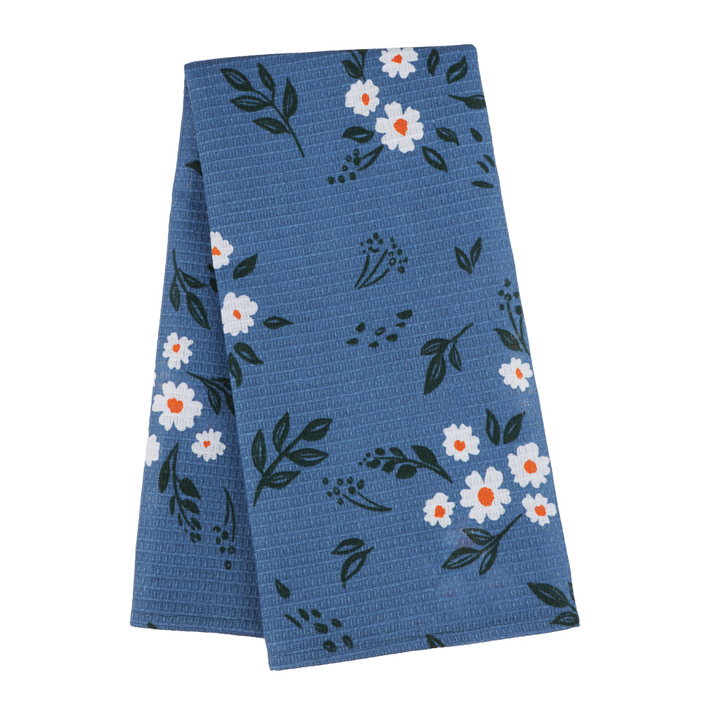 Полотенце кухонное вафельное, 45х60см, 4 дизайна - #1