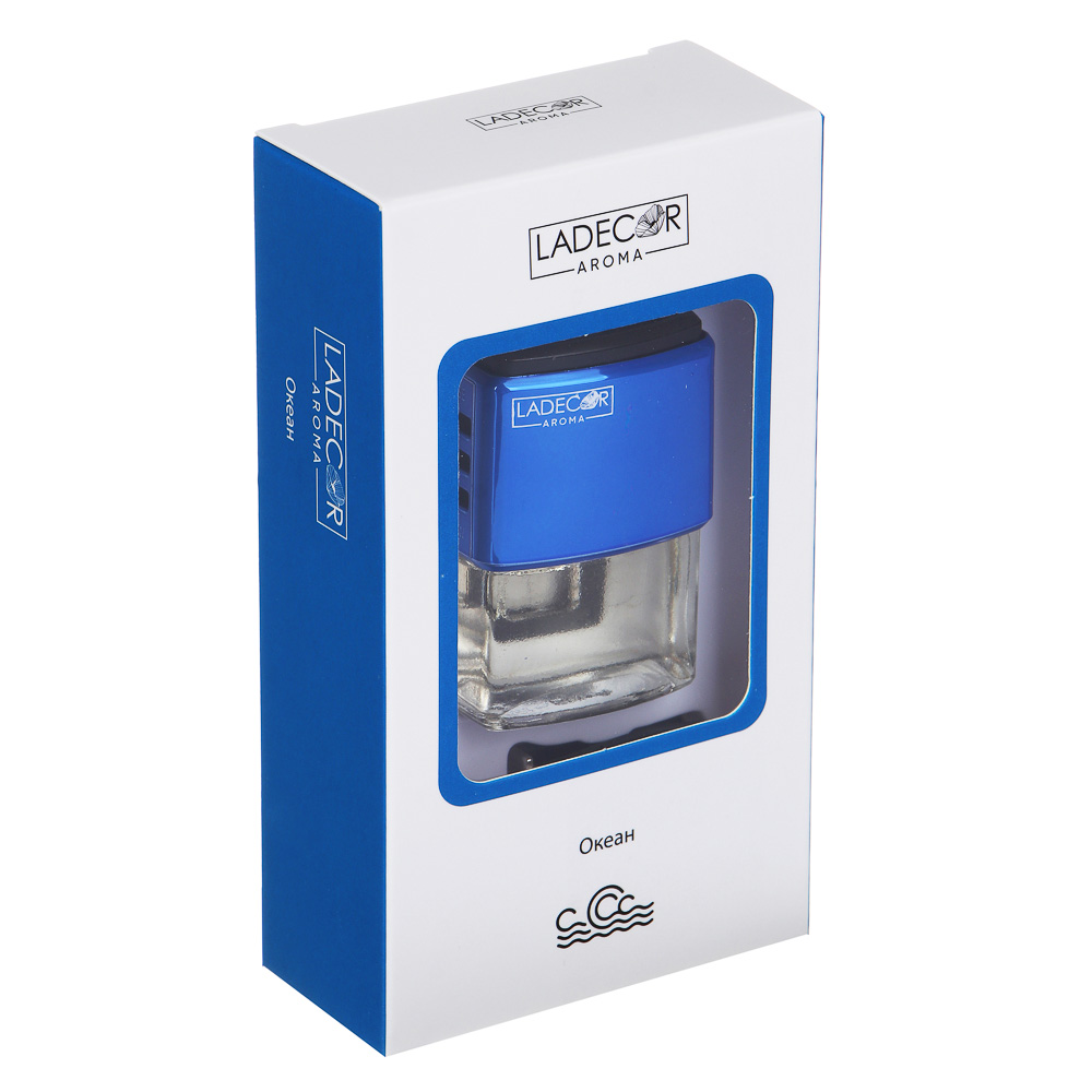 LADECОR Ароматизатор, автомобильный парфюм на дефлектор, Океан - #5