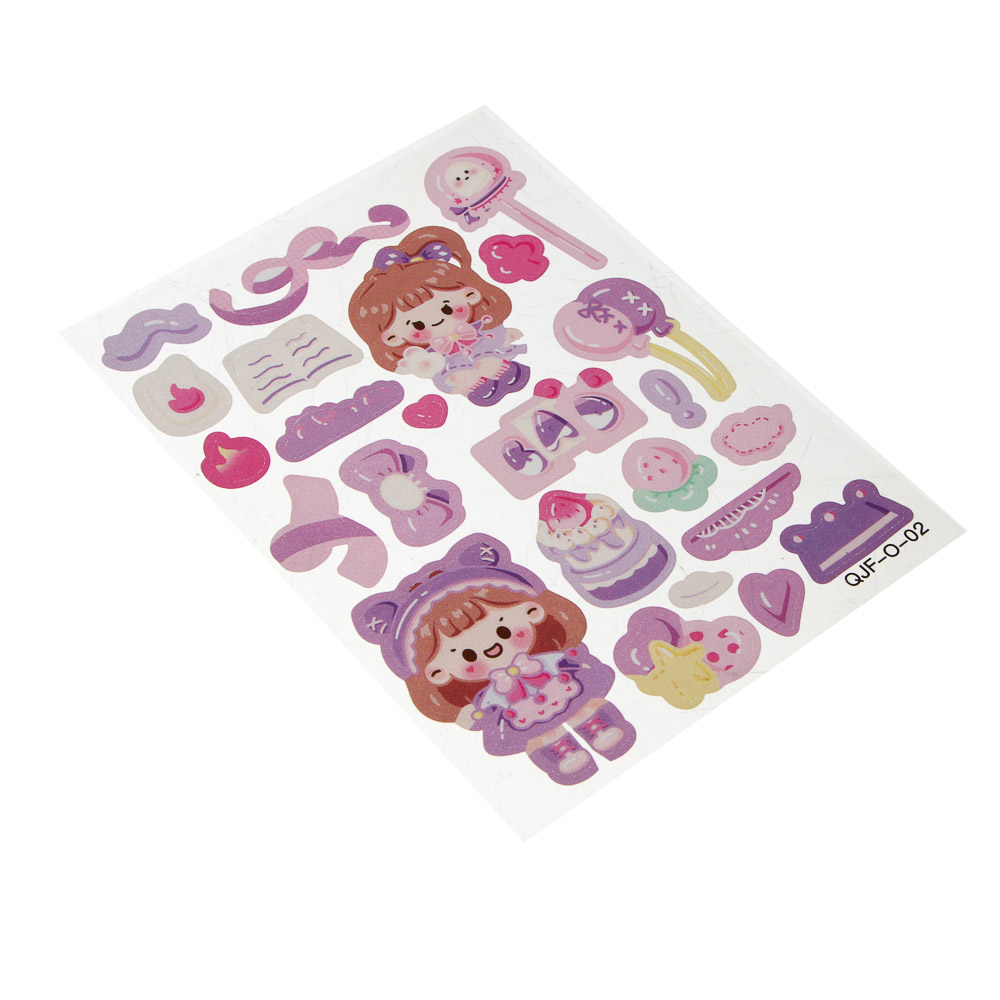 Набор для творчества "Брелок с наклейками", 11,9х9,2х3,6см, акрил, PET, 5 дизайнов - #8