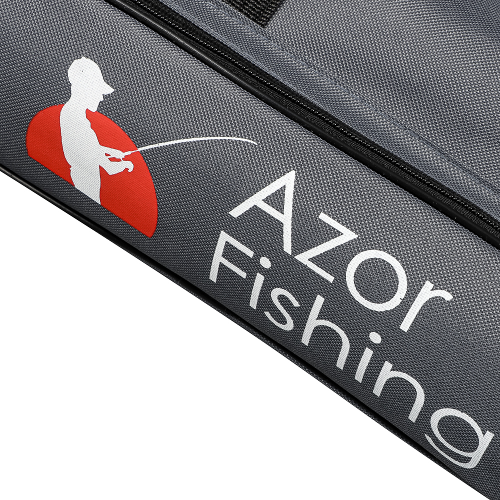 Чехол для удочек тм AZOR FISHING, полиэстер, c карманом, 2 отсека, 150см, 600 Den - #5