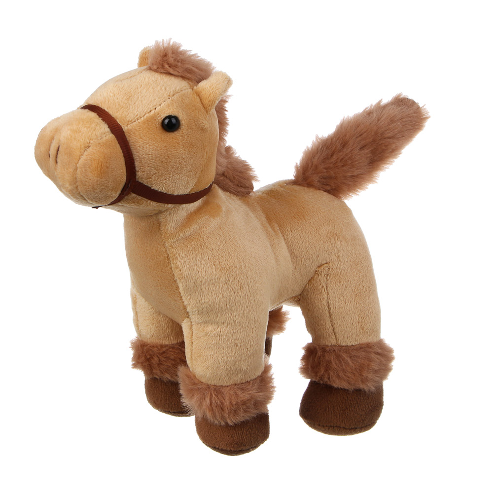 СНОУ БУМ Мягкий сувенир Лошадка 8x16x19 см, полиэстер - #4