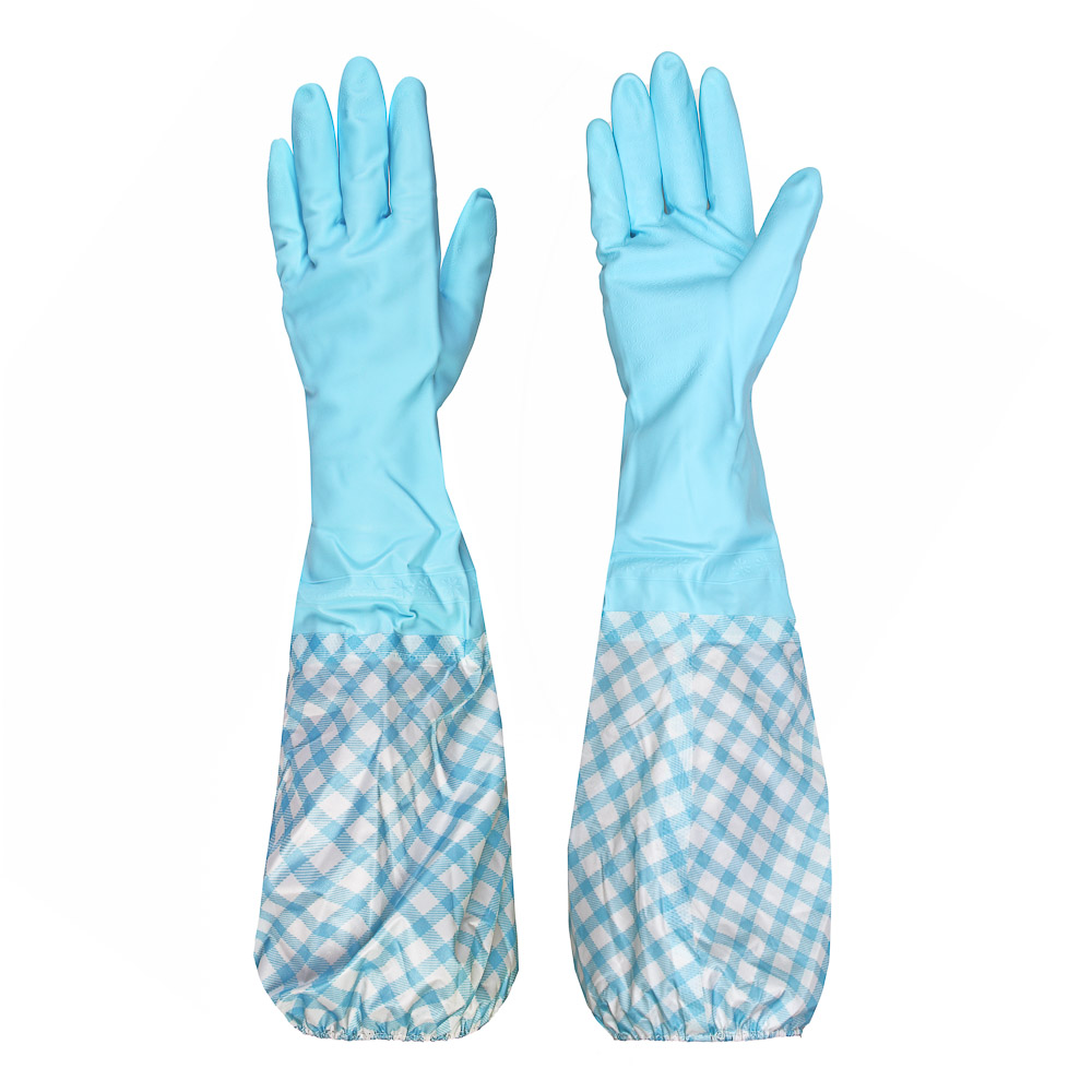 VETTA Перчатки хозяйственные, удлиненные с утеплением, 45см, пара 120г, М - #1