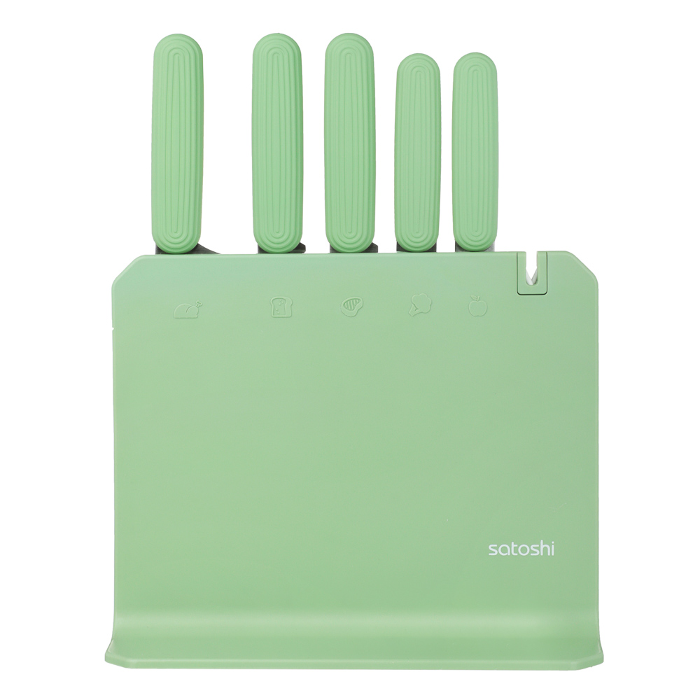 SATOSHI Кайо Набор ножей кухонных 6пр, на подставке - #2