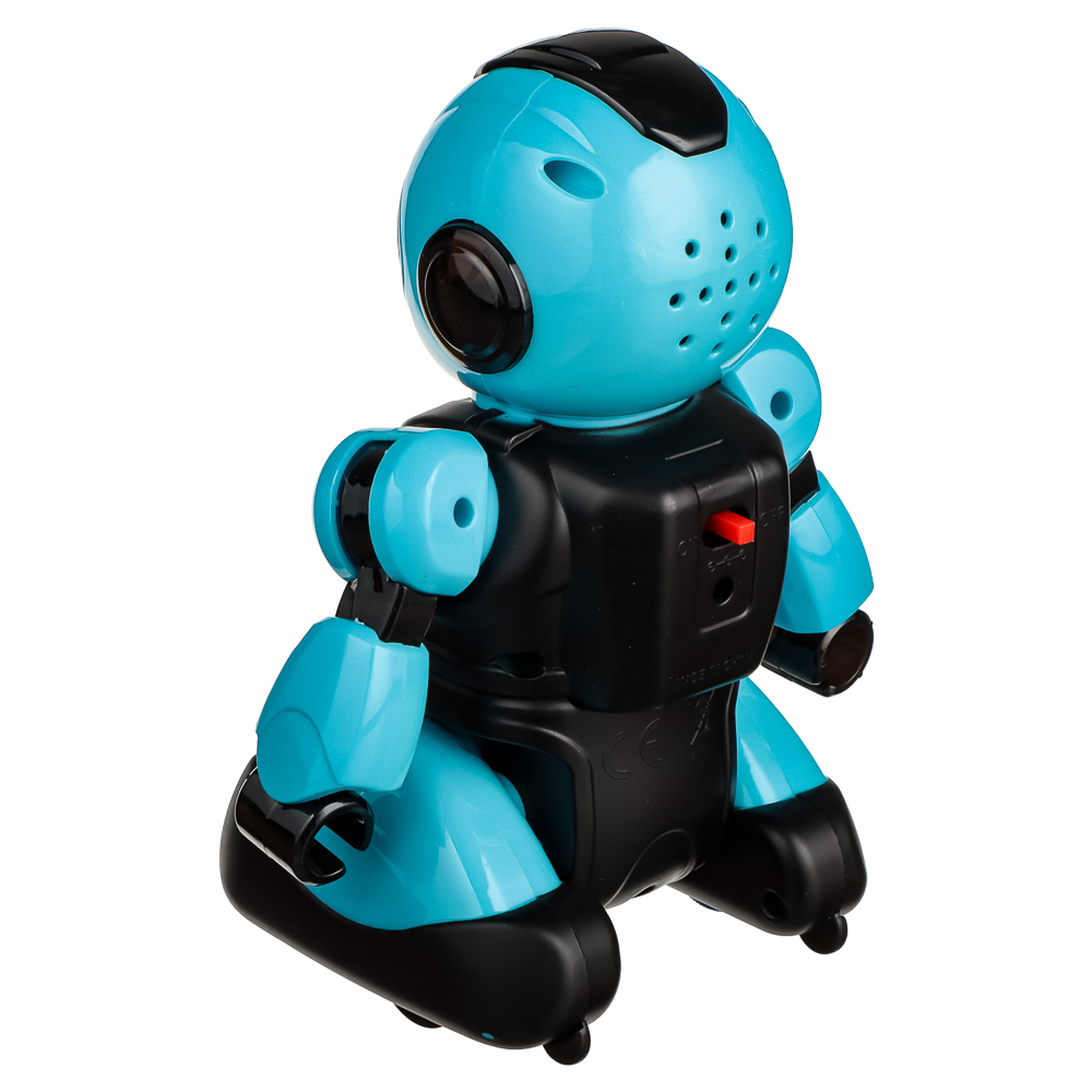 ИГРОЛЕНД Игрушка в виде робота "Минибот", свет, звук, движение, ABS, ЗУ, АКБ, 2хААА, 26,2х19,3х7,9см - #5
