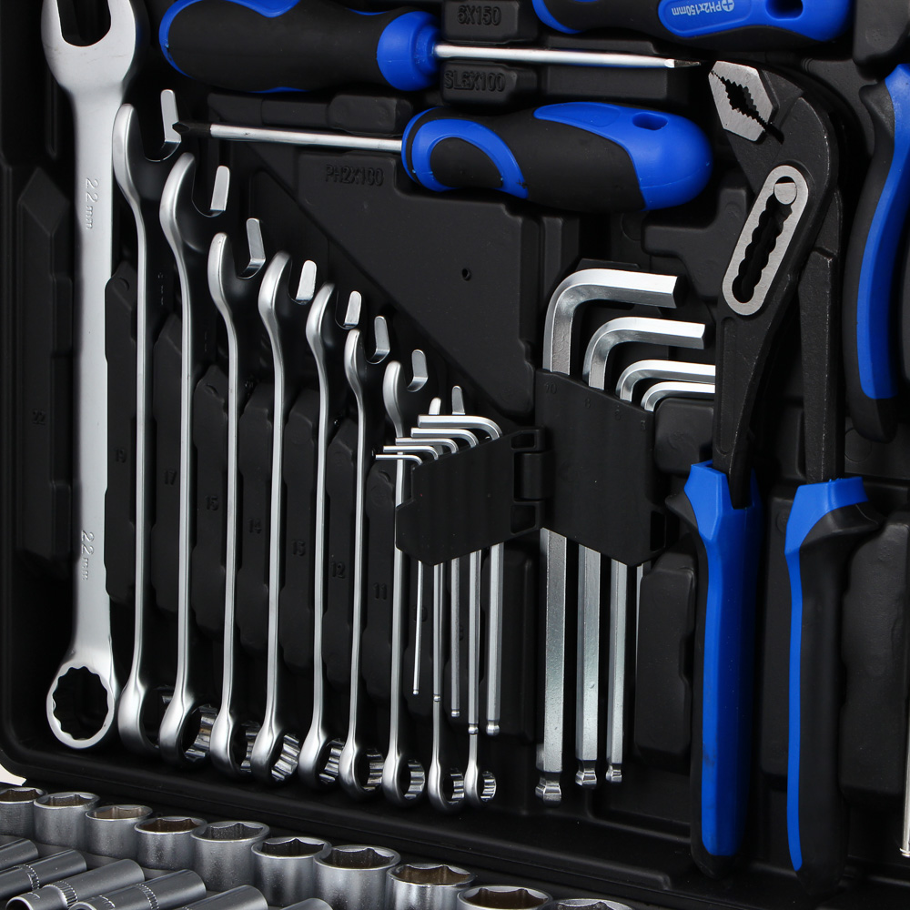 РОКОТ Набор автомобильных инструментов 140 предметов - #5