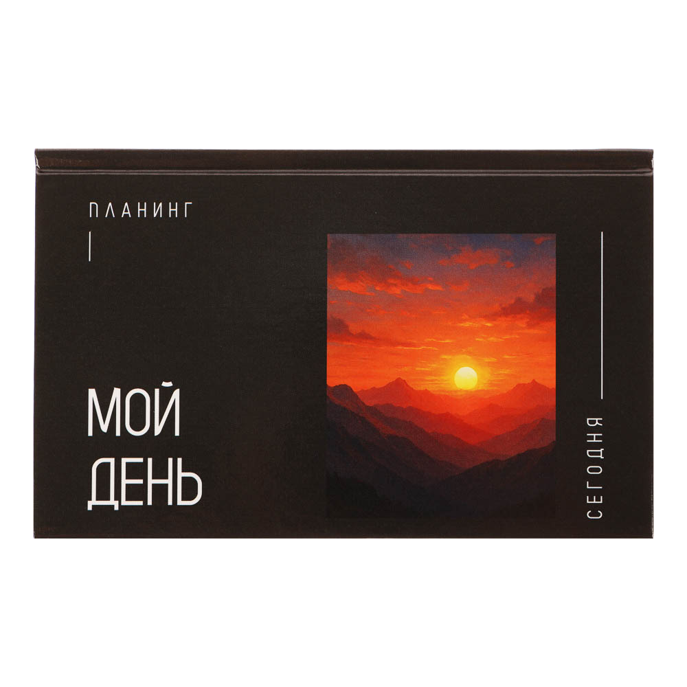 Ежедневник-планинг недатированный ClipStudio, формат А6, 64 листа, обложка 7БЦ - #10