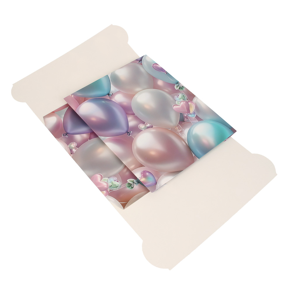 Коробка складная 31x25x16см, бумага, 4 дизайна - #4