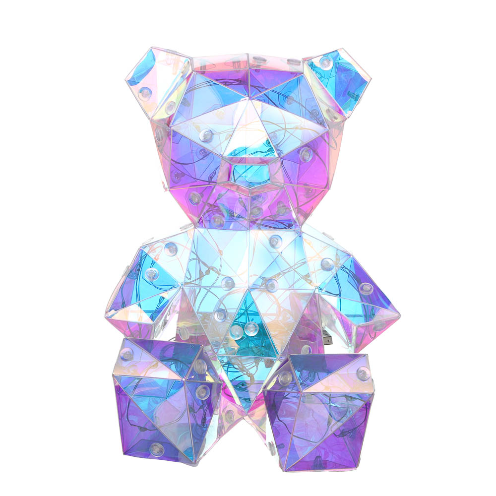 СНОУ БУМ Медвежонок, 10х17 см, 70 LED, постоянное свечение, USB - #5