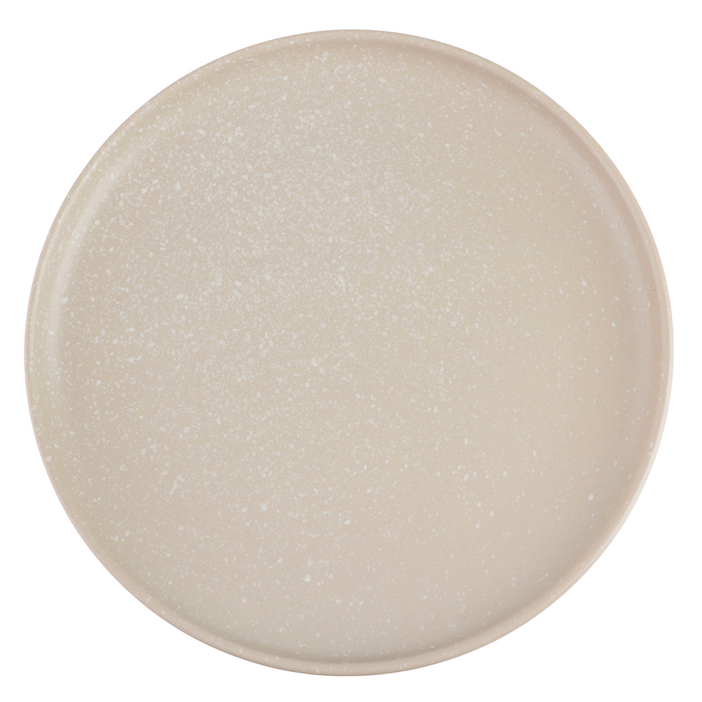 MILLIMI Тарелка подстановочная 26.5х2.8см, керамика, бежевый - #1
