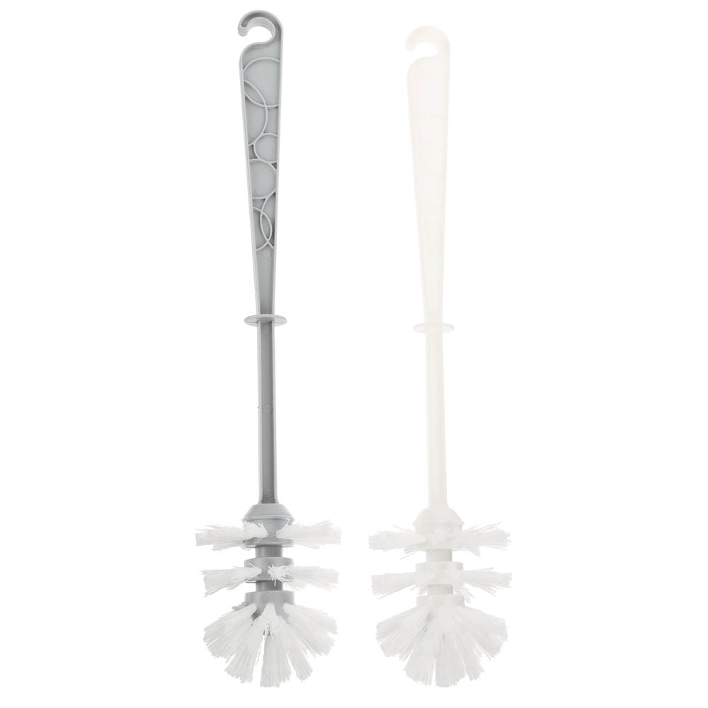 VETTA Ёрш для туалета без подставки "Практик", пластик, 33,5х6,5см, 2 цвета - #1