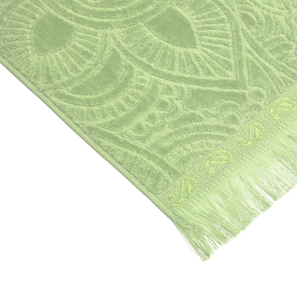 PROVANCE Эвкалипт Полотенце махровое, 100% хлопок, 30х50см, 450гр/м, зеленый - #9