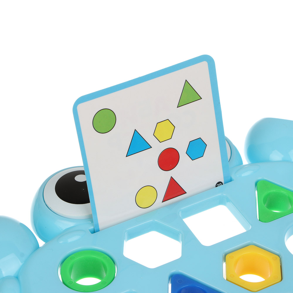 ИГРОЛЕНД Развивающая игра "Крабик-сортер", PP, 17,8х17,4х3,5см, 2 дизайна - #9