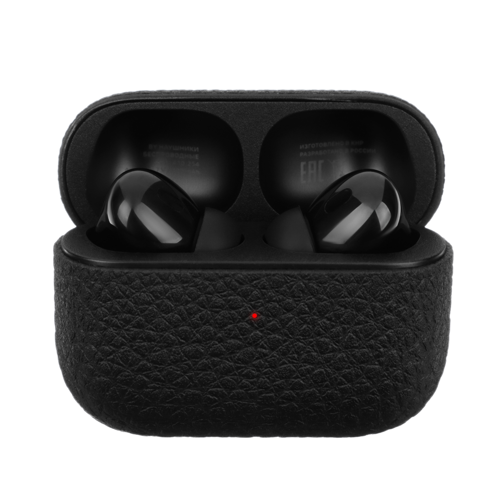 BY Рыжий Наушники беспроводные TWS внутриканальные, ANC, 30/300 mAh, чёрный - #3