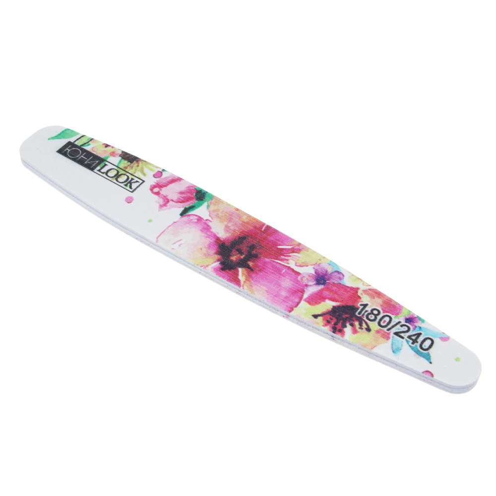 Пилка шлифовальная тм ЮL 2-х сторонняя, 180/240 грит, ЭВА, пластик, 17,8 см, 4 дизайна - #3